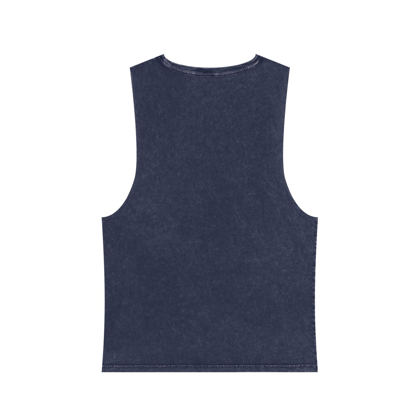 Hanover Kansas Unisex Stonewash Tank Top - Vintage Floral Design