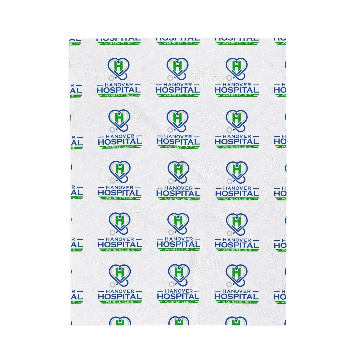 Hanover Hospital Velveteen Plush Blanket – Cozy Care Gift for Healthcare Workers