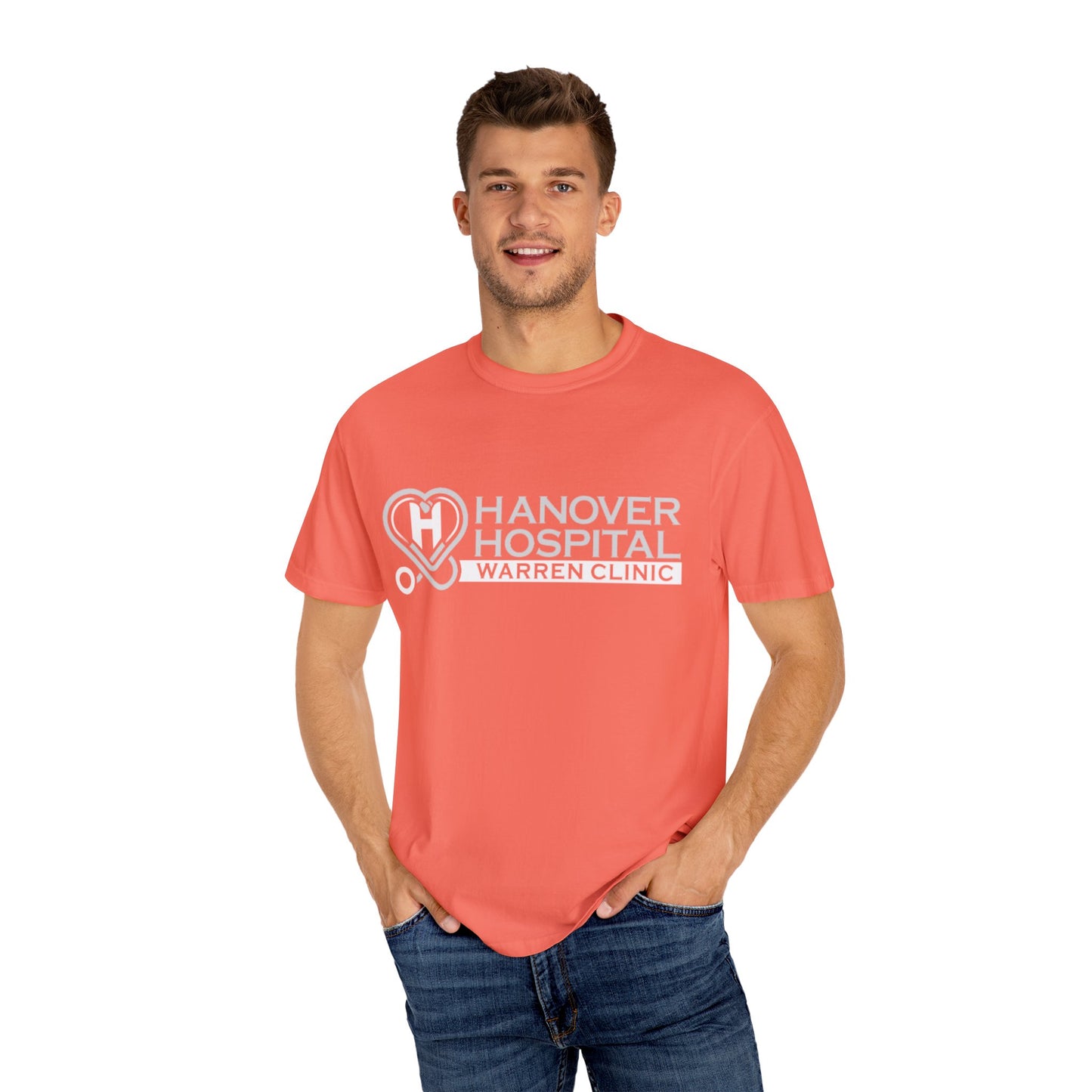 Hanover Hospital Unisex Garment-Dyed T-Shirt - Comfort Meets Care