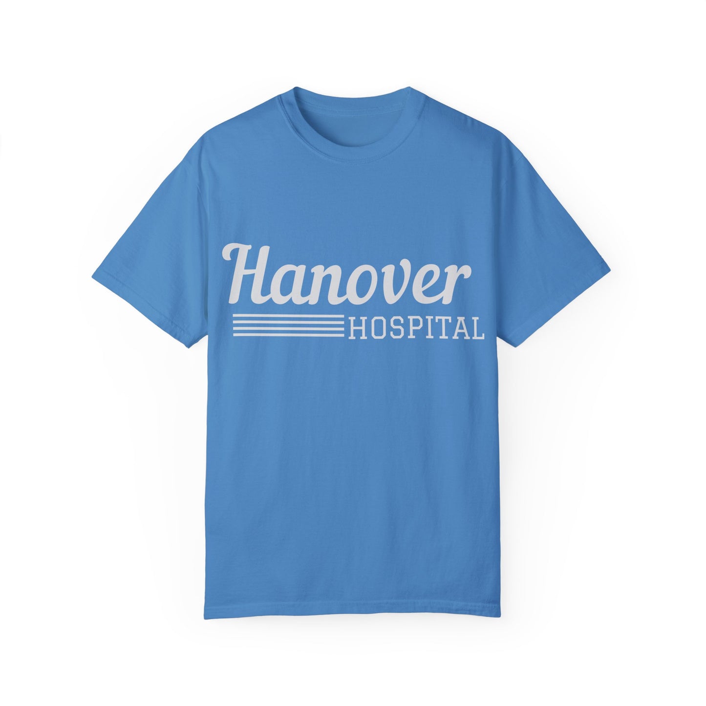 Hanover Hospital Unisex Garment-Dyed T-shirt - Comfortable & Stylish Healthcare Apparel