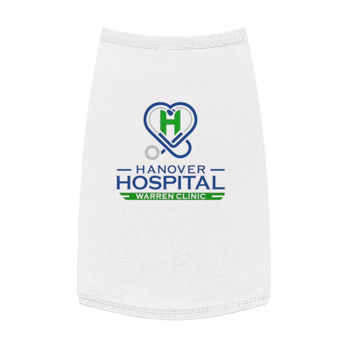 Cute Pet Tank Top - Hanover Hospital Heart Design for Dog Lovers