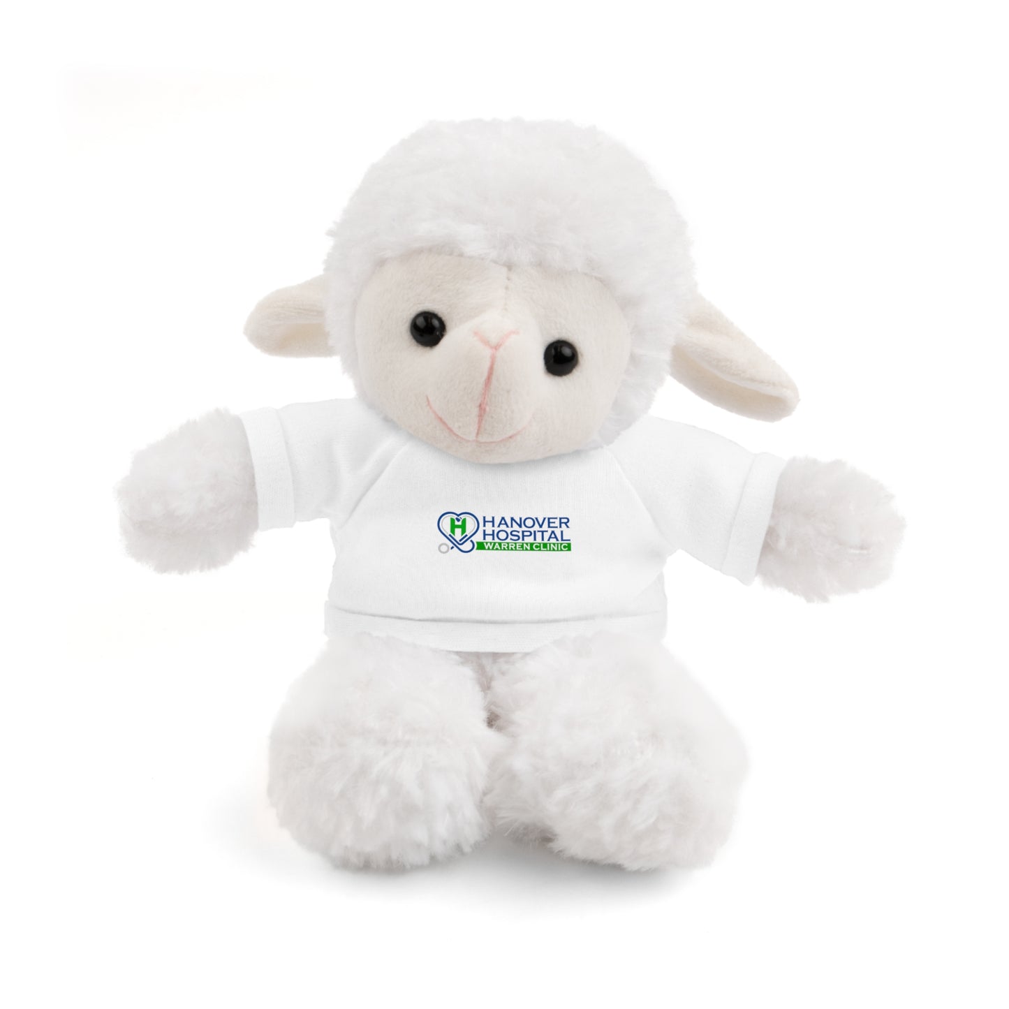 Customizable Stuffed Animal with Hospital Tee - Perfect Gift for Kids and Comfort