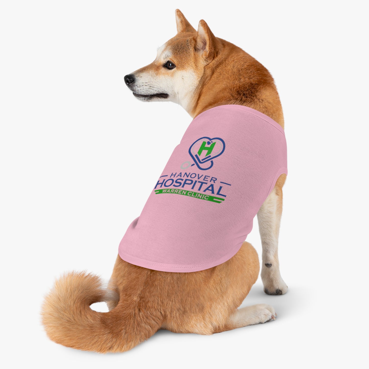 Cute Pet Tank Top - Hanover Hospital Heart Design for Dog Lovers