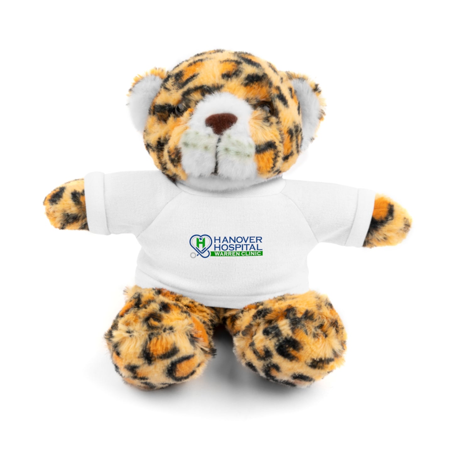 Customizable Stuffed Animal with Hospital Tee - Perfect Gift for Kids and Comfort
