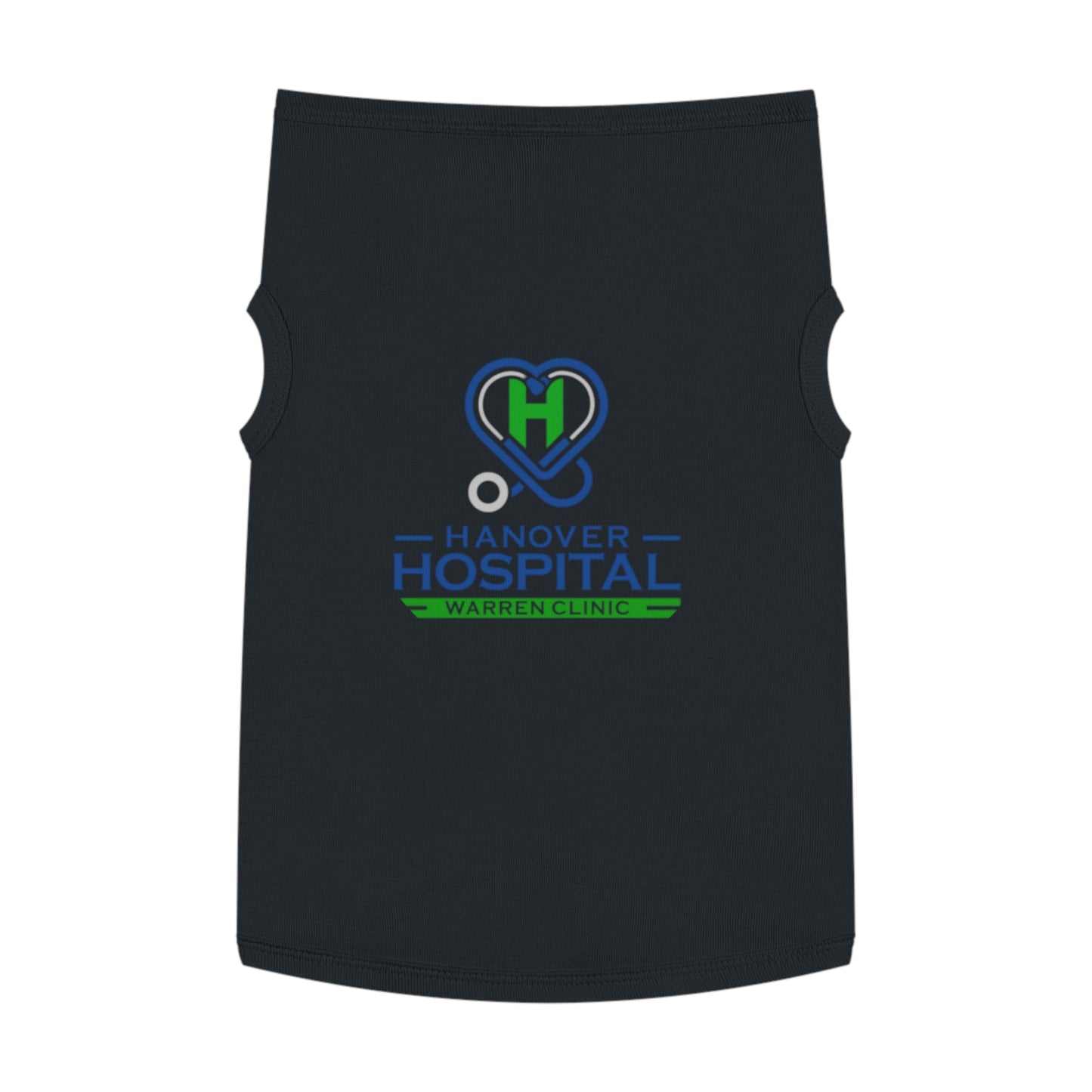 Cute Pet Tank Top - Hanover Hospital Heart Design for Dog Lovers