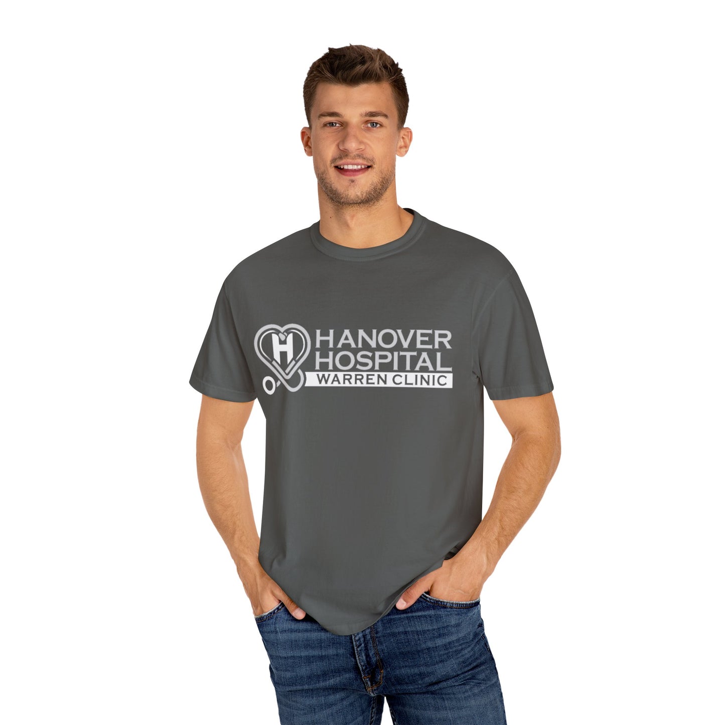 Hanover Hospital Unisex Garment-Dyed T-Shirt - Comfort Meets Care
