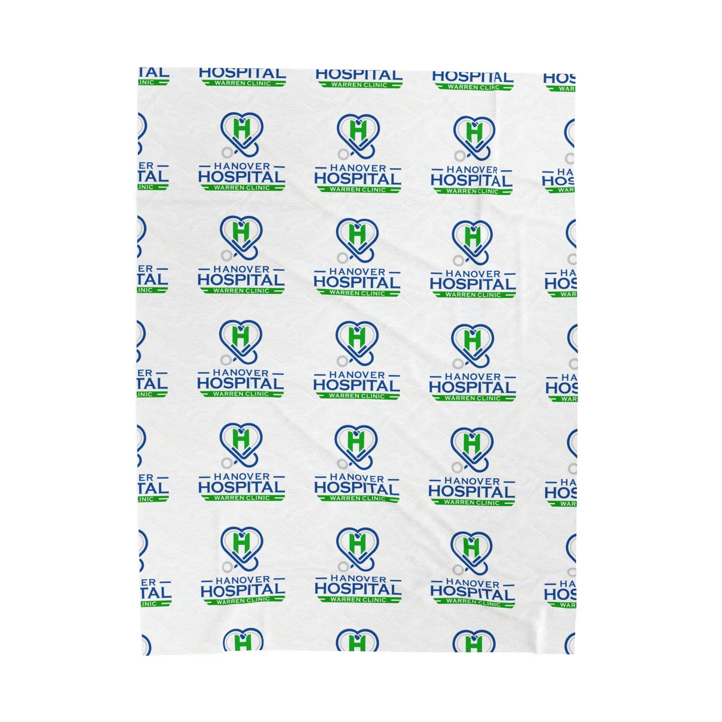 Hanover Hospital Velveteen Plush Blanket – Cozy Care Gift for Healthcare Workers