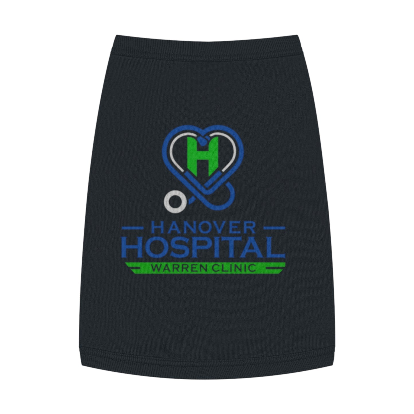 Cute Pet Tank Top - Hanover Hospital Heart Design for Dog Lovers