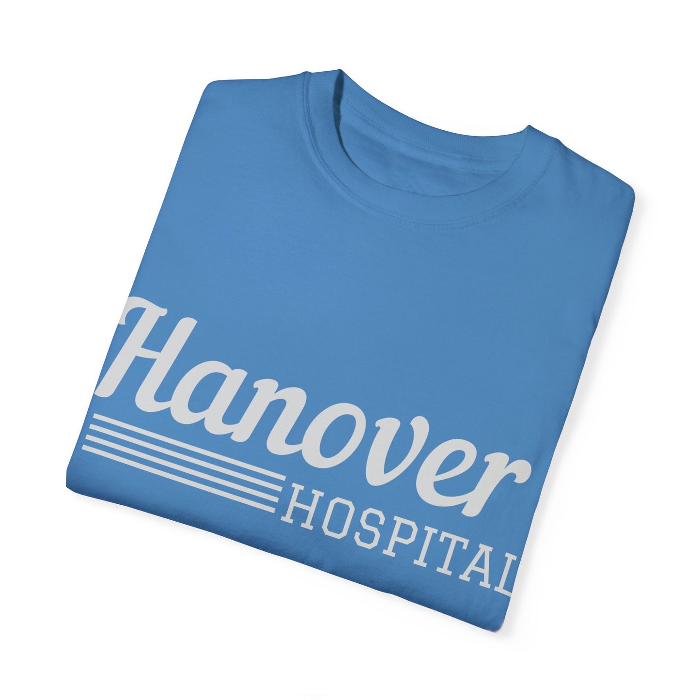 Hanover Hospital Unisex Garment-Dyed T-shirt - Comfortable & Stylish Healthcare Apparel