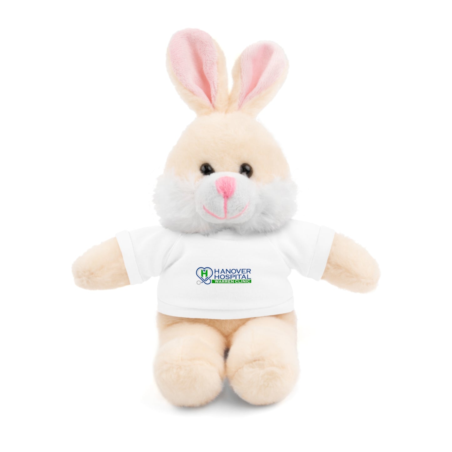 Customizable Stuffed Animal with Hospital Tee - Perfect Gift for Kids and Comfort