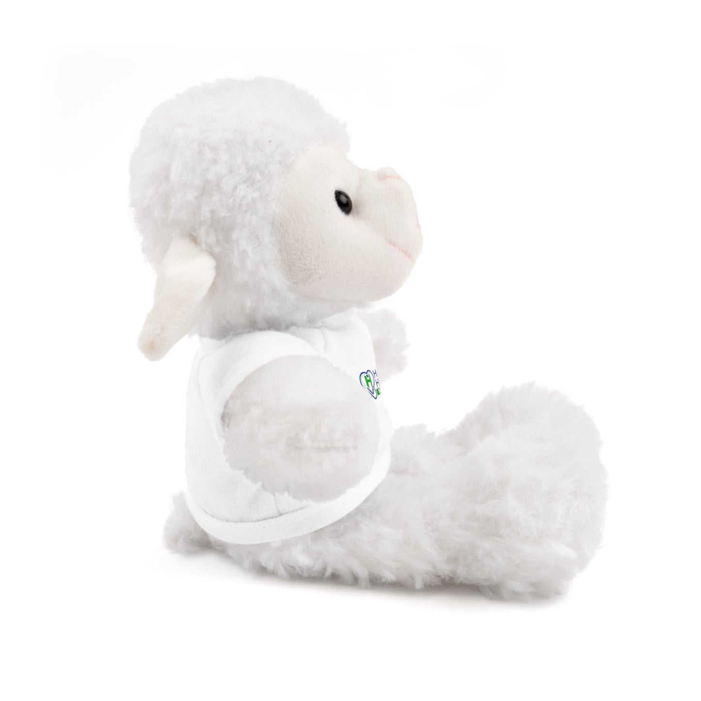 Customizable Stuffed Animal with Hospital Tee - Perfect Gift for Kids and Comfort