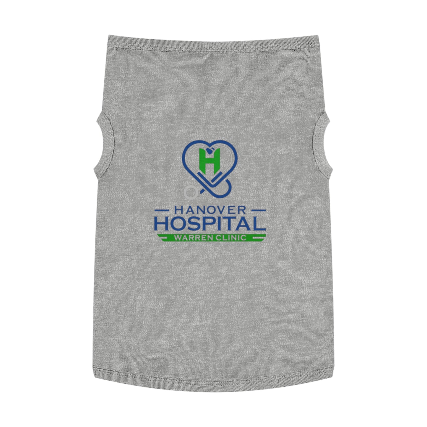 Cute Pet Tank Top - Hanover Hospital Heart Design for Dog Lovers