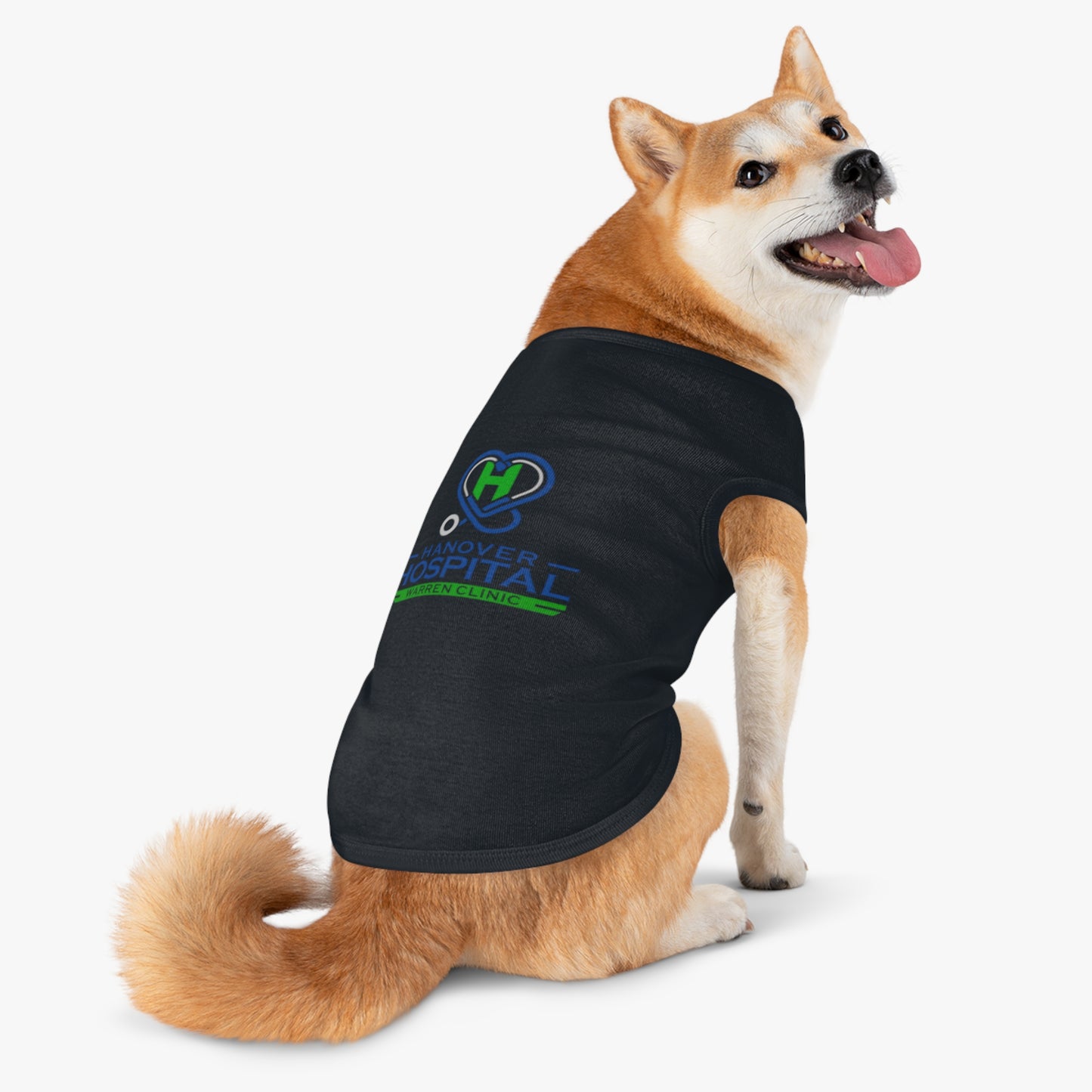 Cute Pet Tank Top - Hanover Hospital Heart Design for Dog Lovers