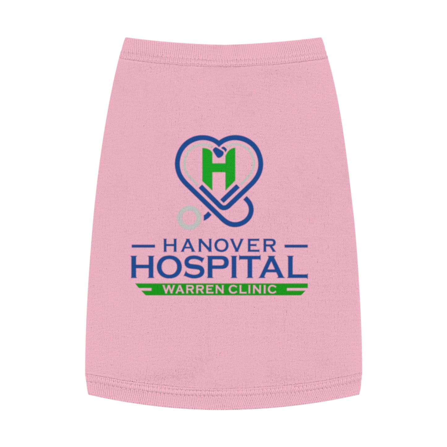Cute Pet Tank Top - Hanover Hospital Heart Design for Dog Lovers
