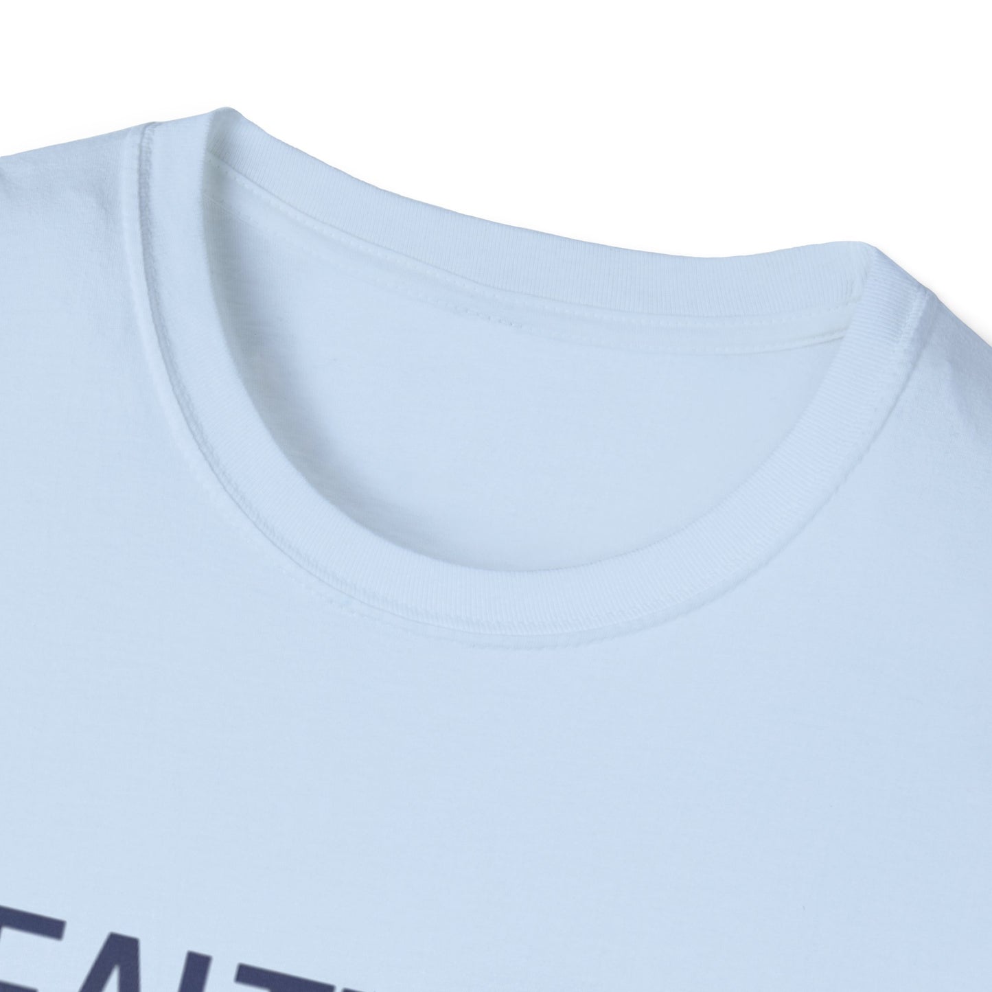 Healthcare Hair Don't Care Unisex Softstyle T-Shirt | Fun Casual Tee for Healthcare Workers