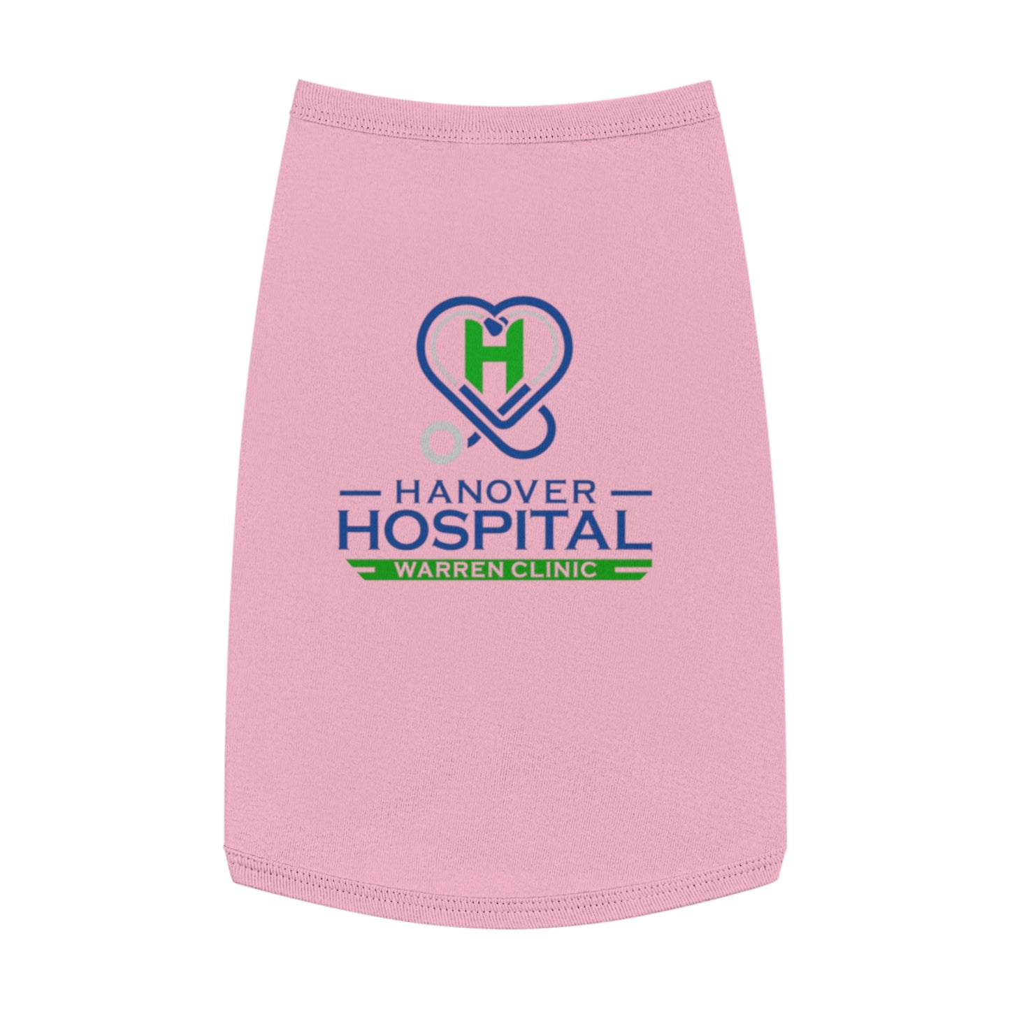 Cute Pet Tank Top - Hanover Hospital Heart Design for Dog Lovers