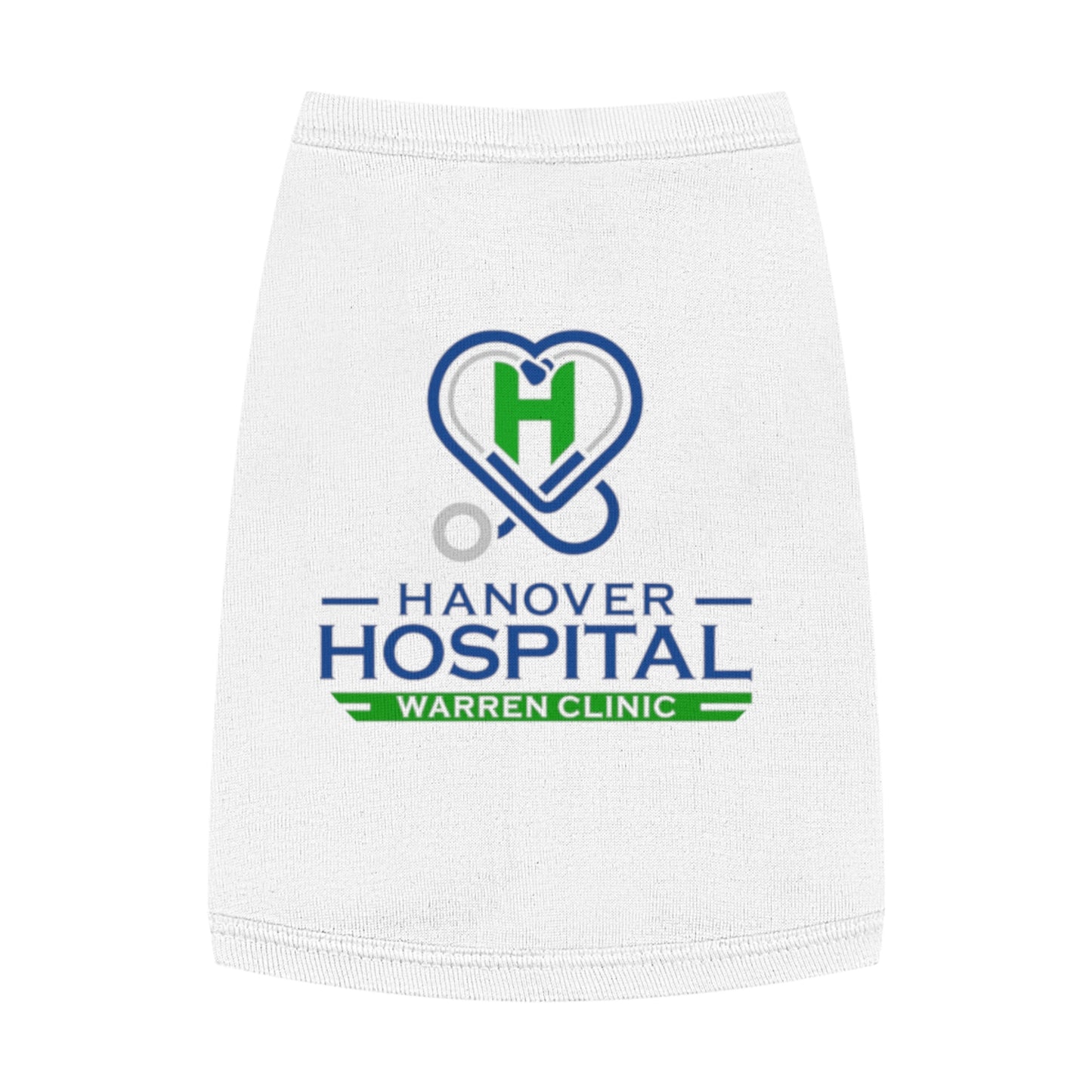 Cute Pet Tank Top - Hanover Hospital Heart Design for Dog Lovers