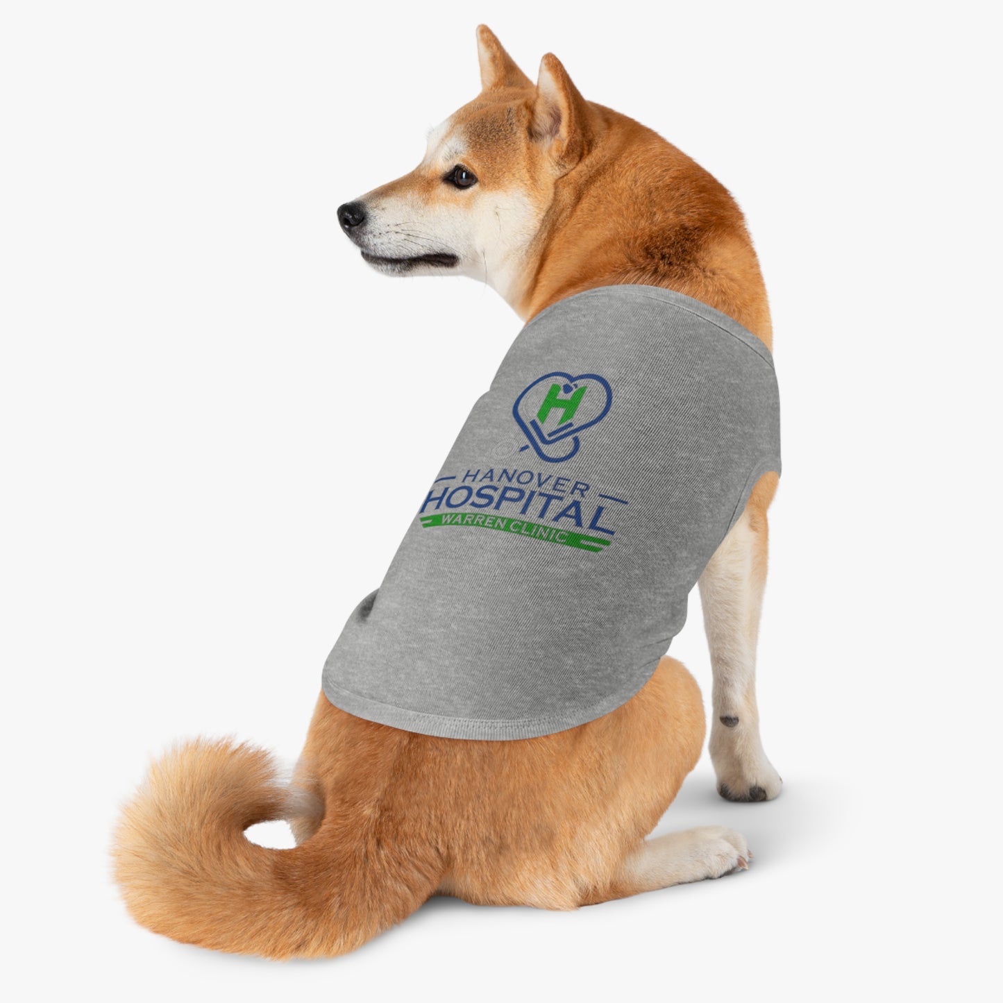 Cute Pet Tank Top - Hanover Hospital Heart Design for Dog Lovers