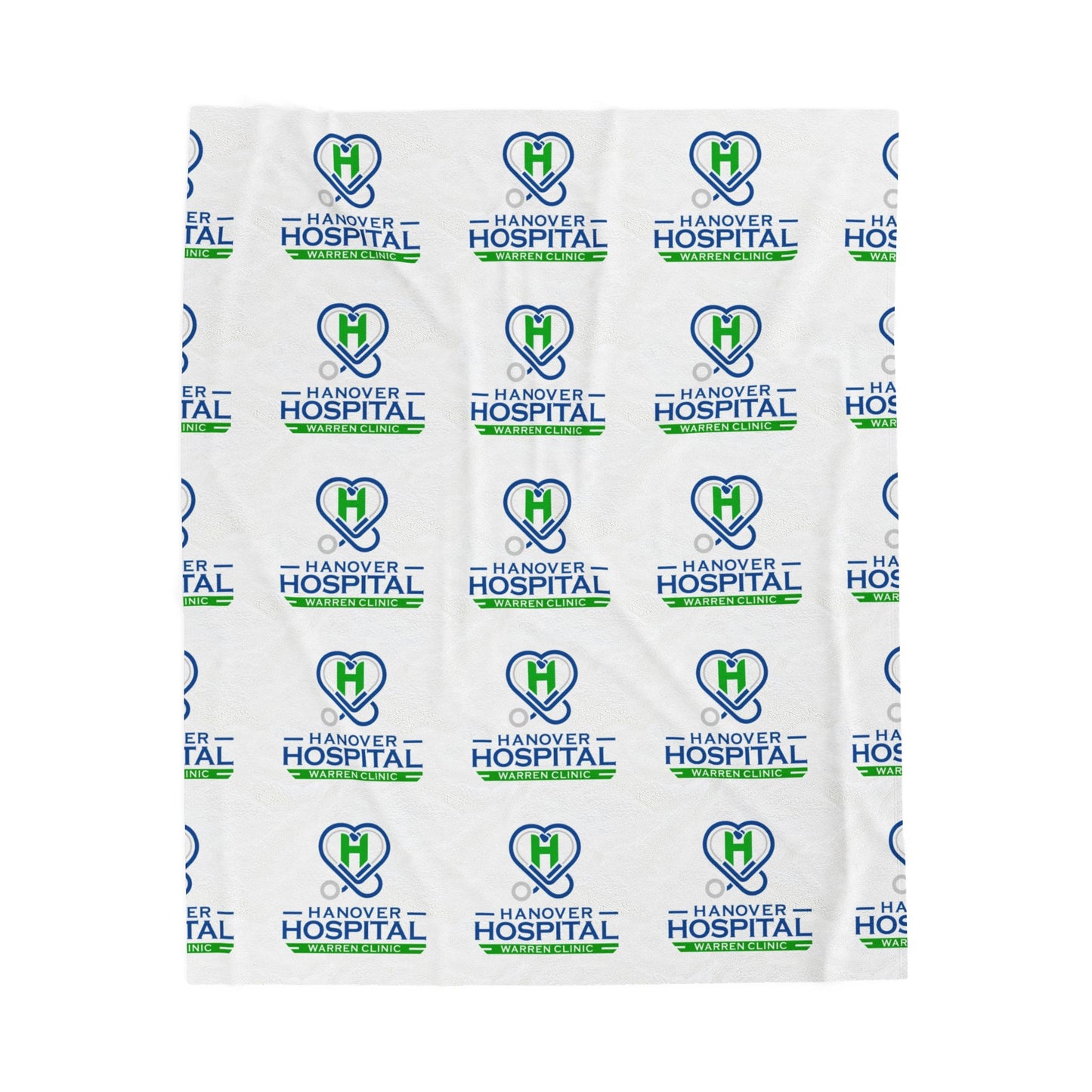 Hanover Hospital Velveteen Plush Blanket – Cozy Care Gift for Healthcare Workers
