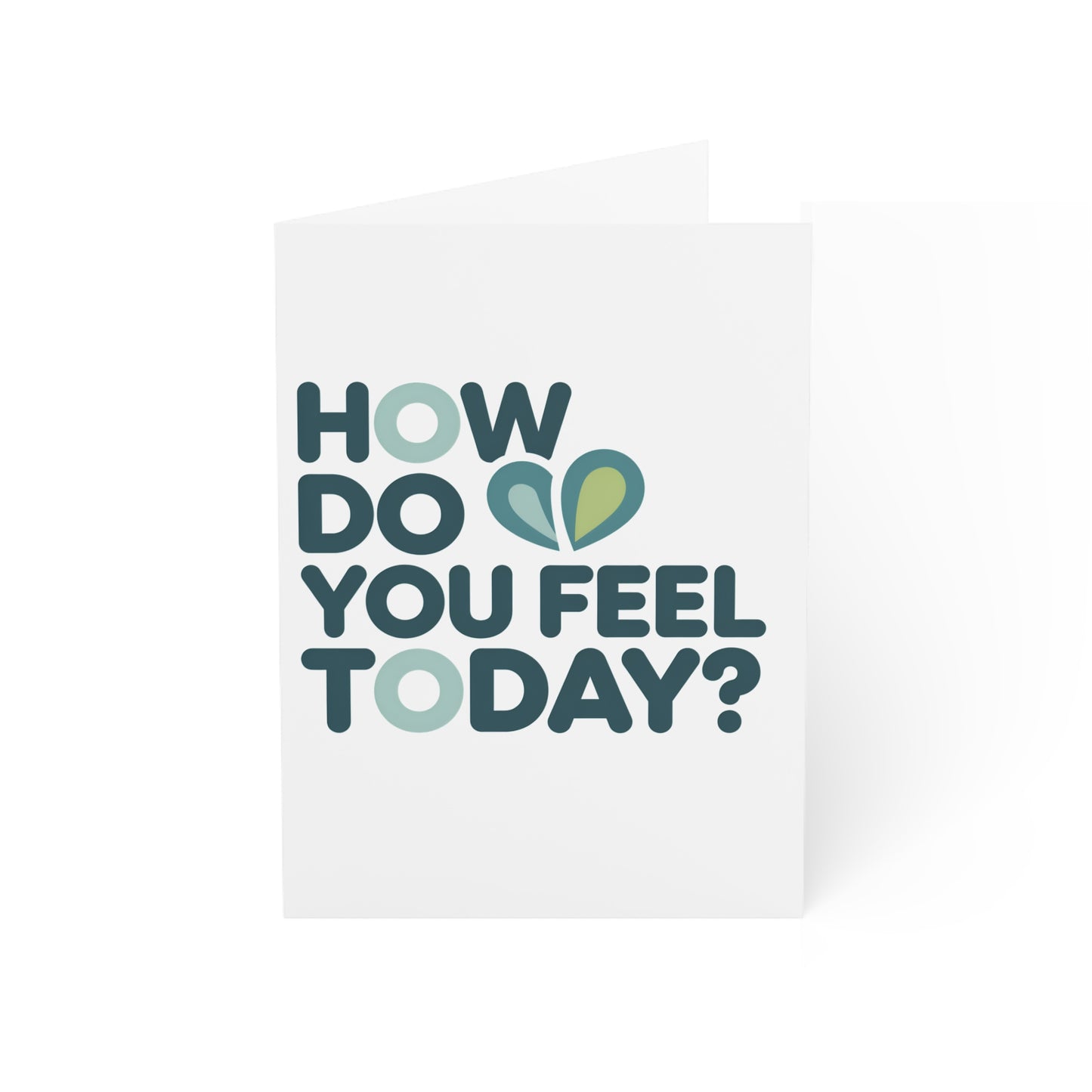 Inspirational Greeting Cards Set - How Do You Feel Today?