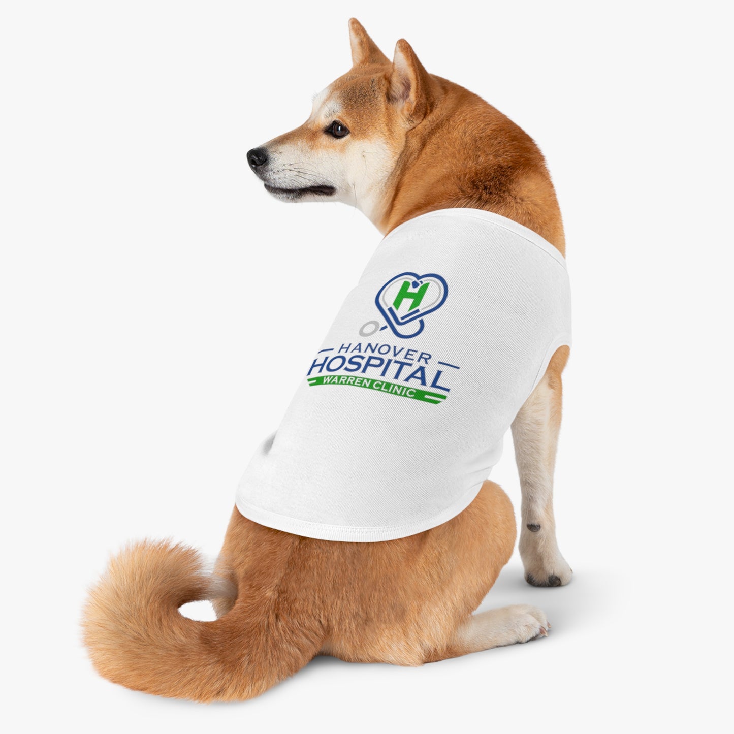 Cute Pet Tank Top - Hanover Hospital Heart Design for Dog Lovers