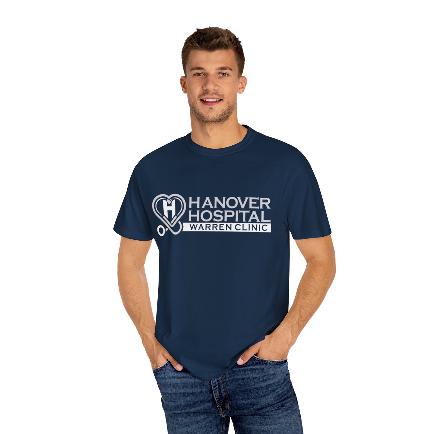Hanover Hospital Unisex Garment-Dyed T-Shirt - Comfort Meets Care