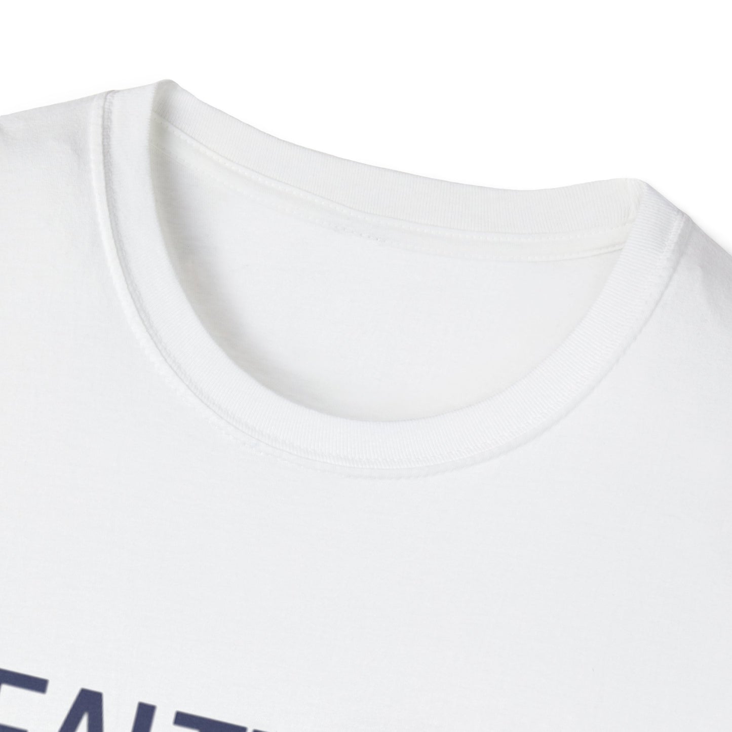 Healthcare Hair Don't Care Unisex Softstyle T-Shirt | Fun Casual Tee for Healthcare Workers