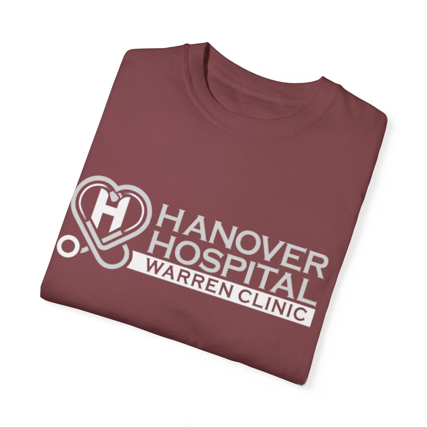 Hanover Hospital Unisex Garment-Dyed T-Shirt - Comfort Meets Care