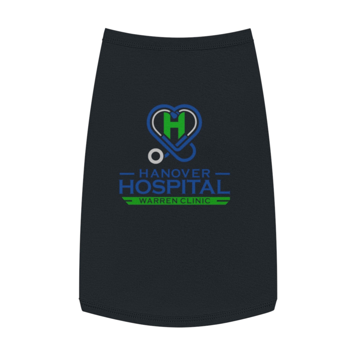 Cute Pet Tank Top - Hanover Hospital Heart Design for Dog Lovers