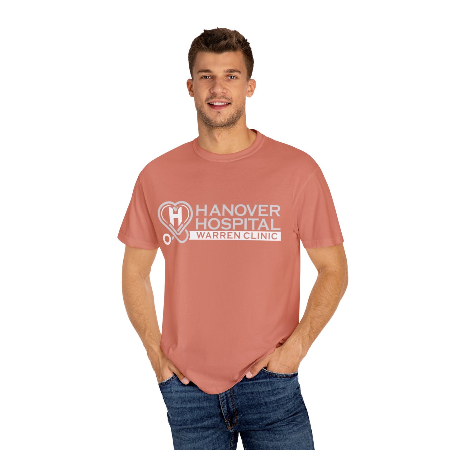 Hanover Hospital Unisex Garment-Dyed T-Shirt - Comfort Meets Care