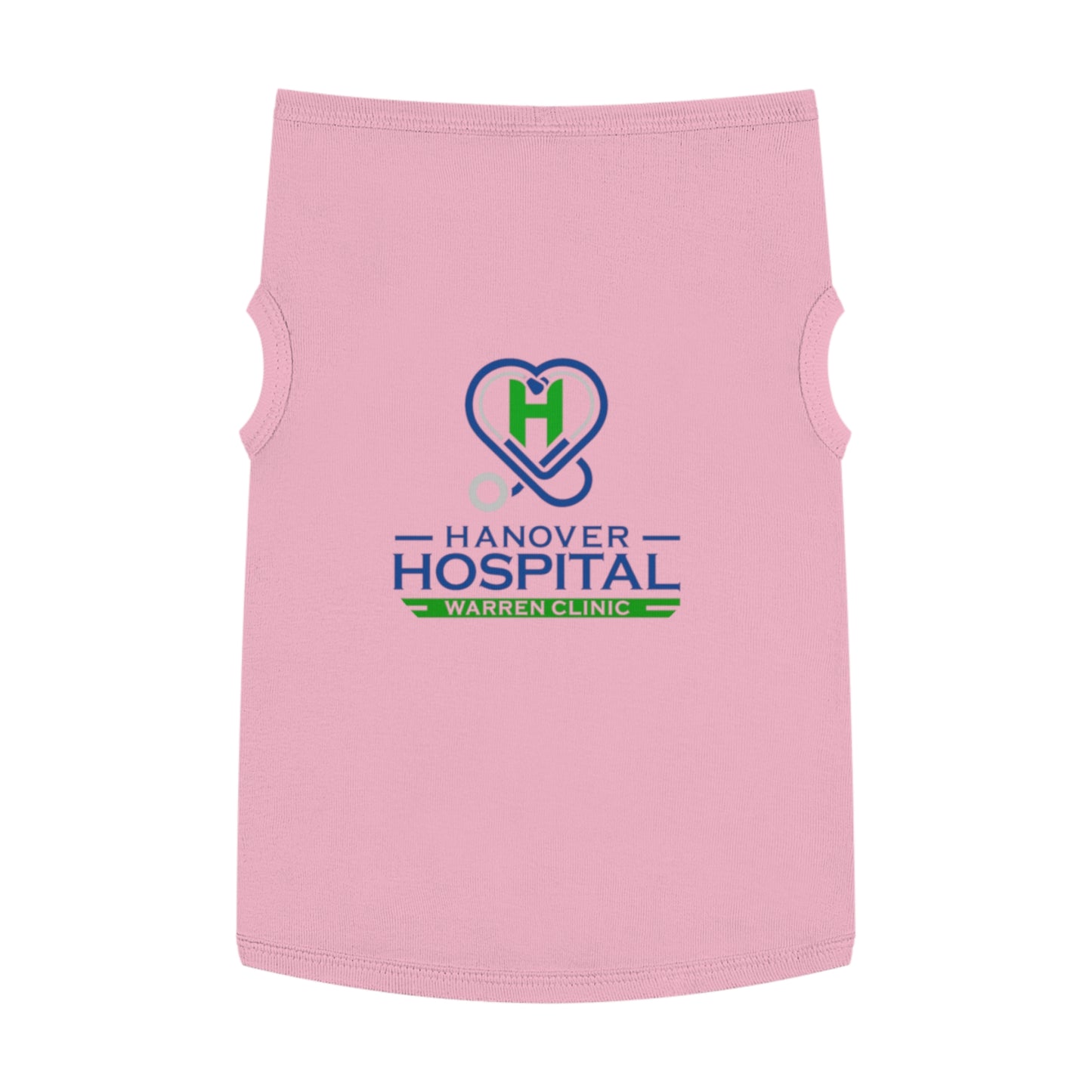 Cute Pet Tank Top - Hanover Hospital Heart Design for Dog Lovers