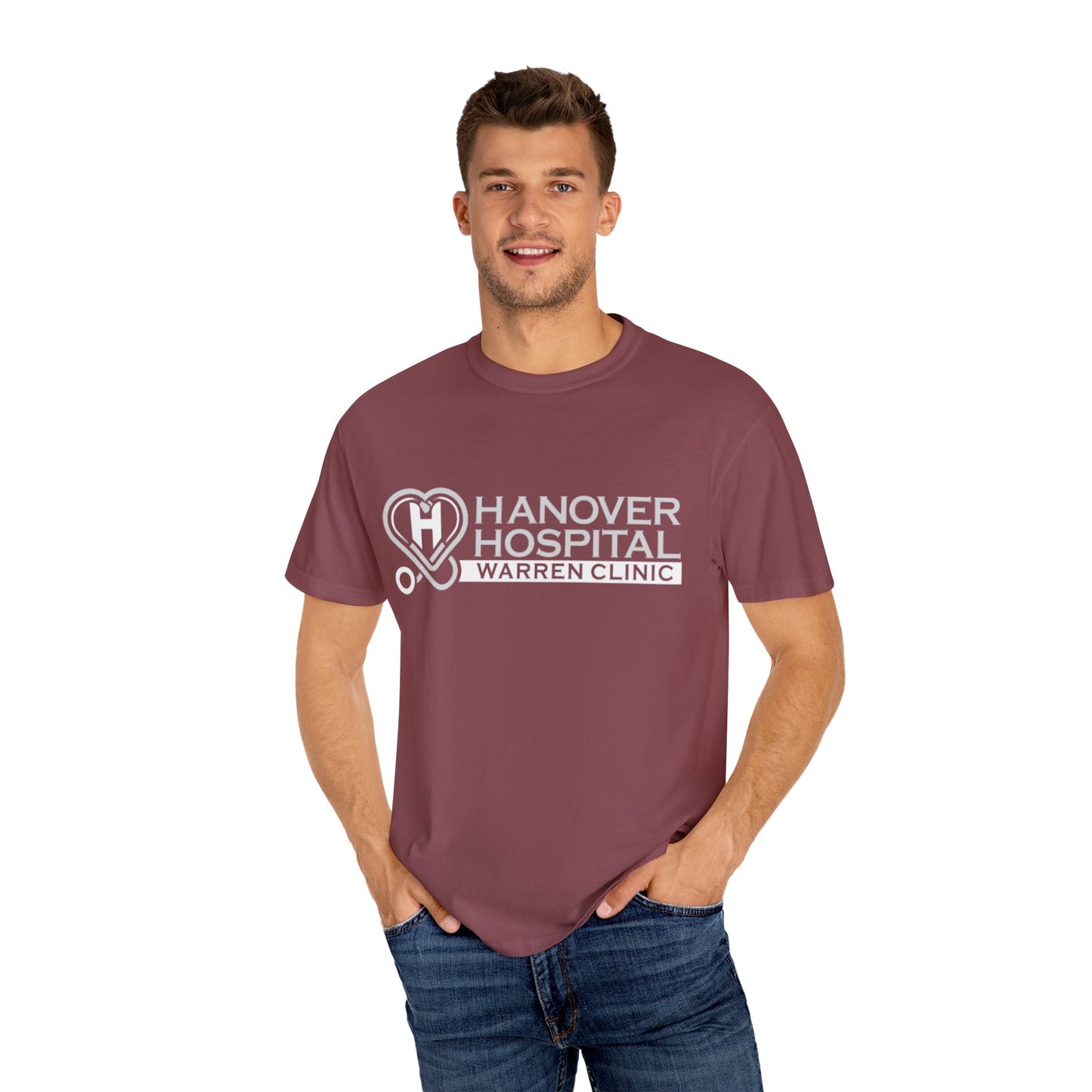 Hanover Hospital Unisex Garment-Dyed T-Shirt - Comfort Meets Care