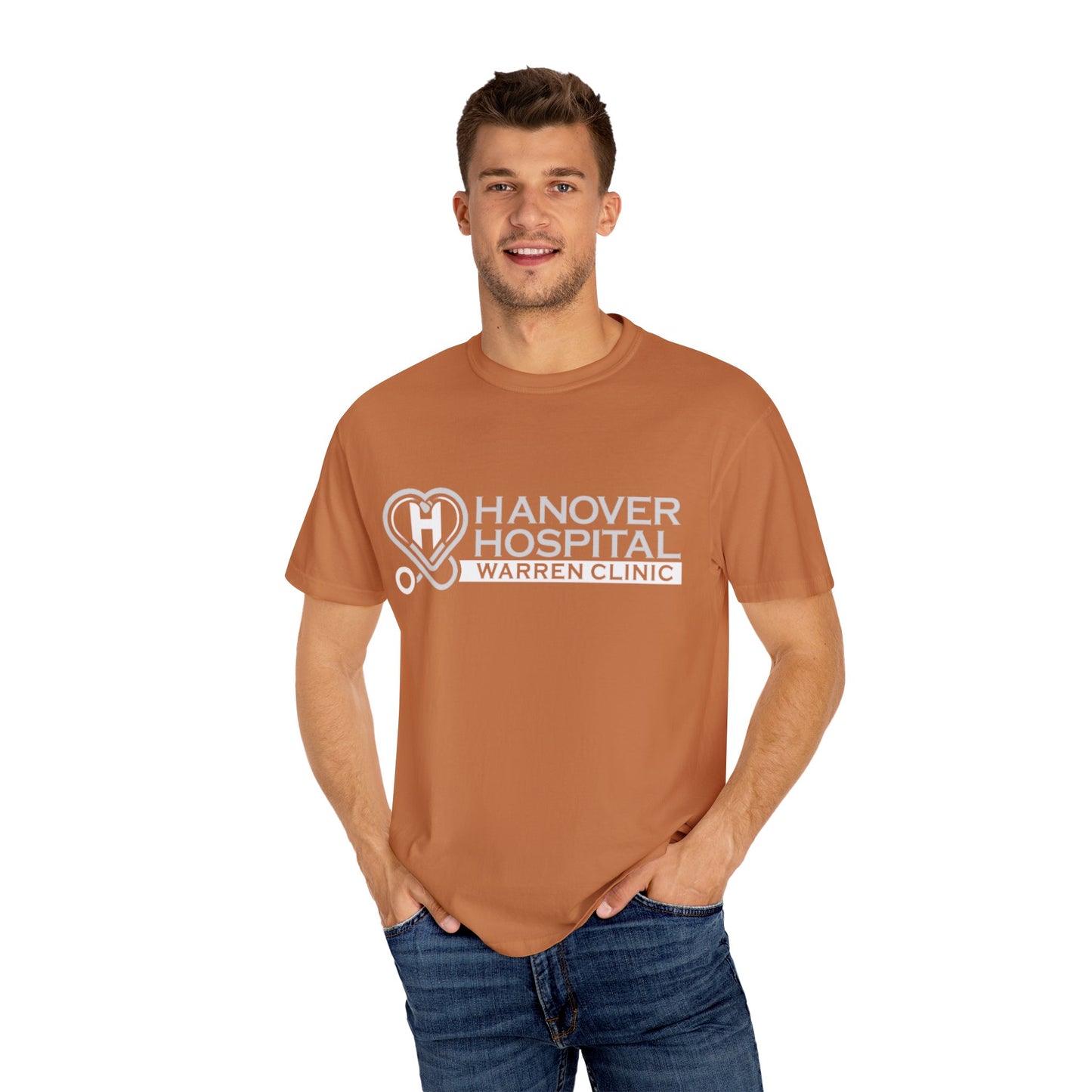 Hanover Hospital Unisex Garment-Dyed T-Shirt - Comfort Meets Care