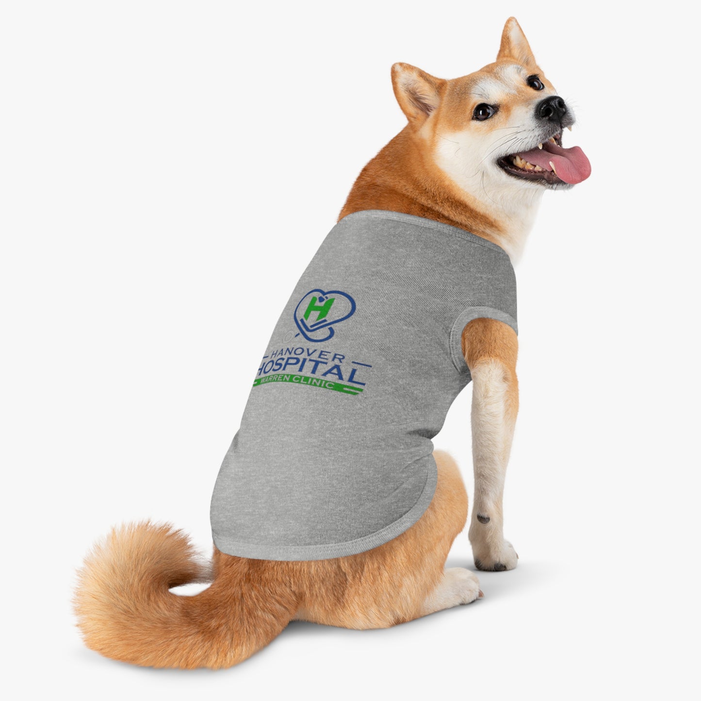 Cute Pet Tank Top - Hanover Hospital Heart Design for Dog Lovers