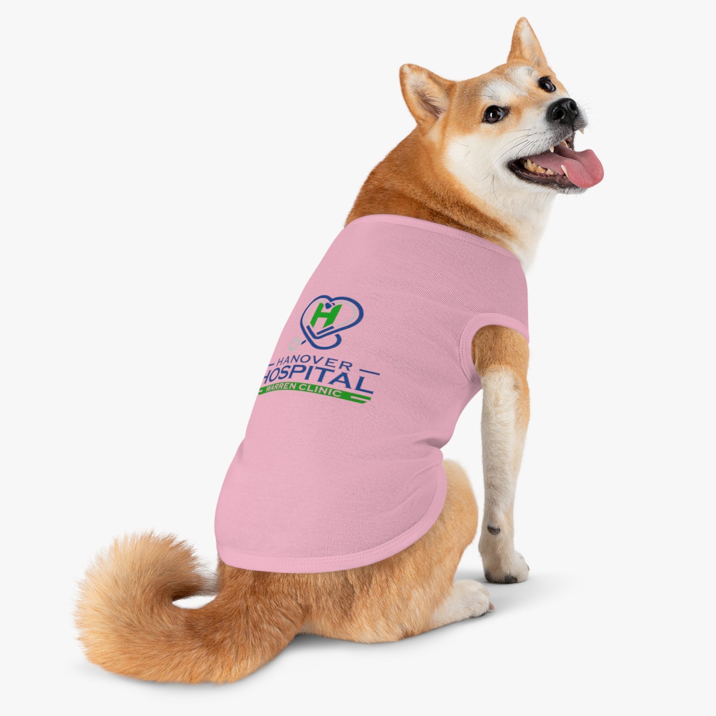 Cute Pet Tank Top - Hanover Hospital Heart Design for Dog Lovers