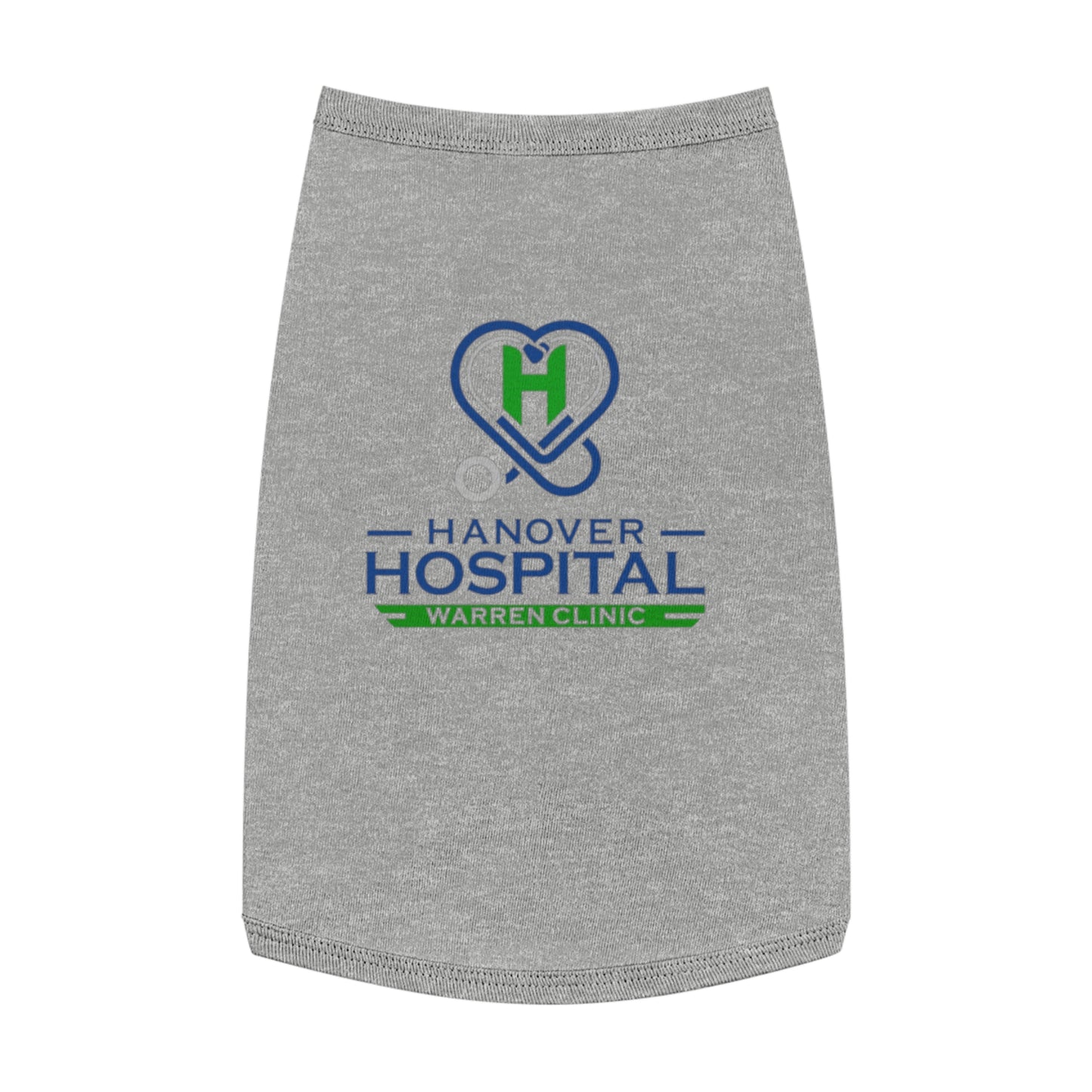 Cute Pet Tank Top - Hanover Hospital Heart Design for Dog Lovers