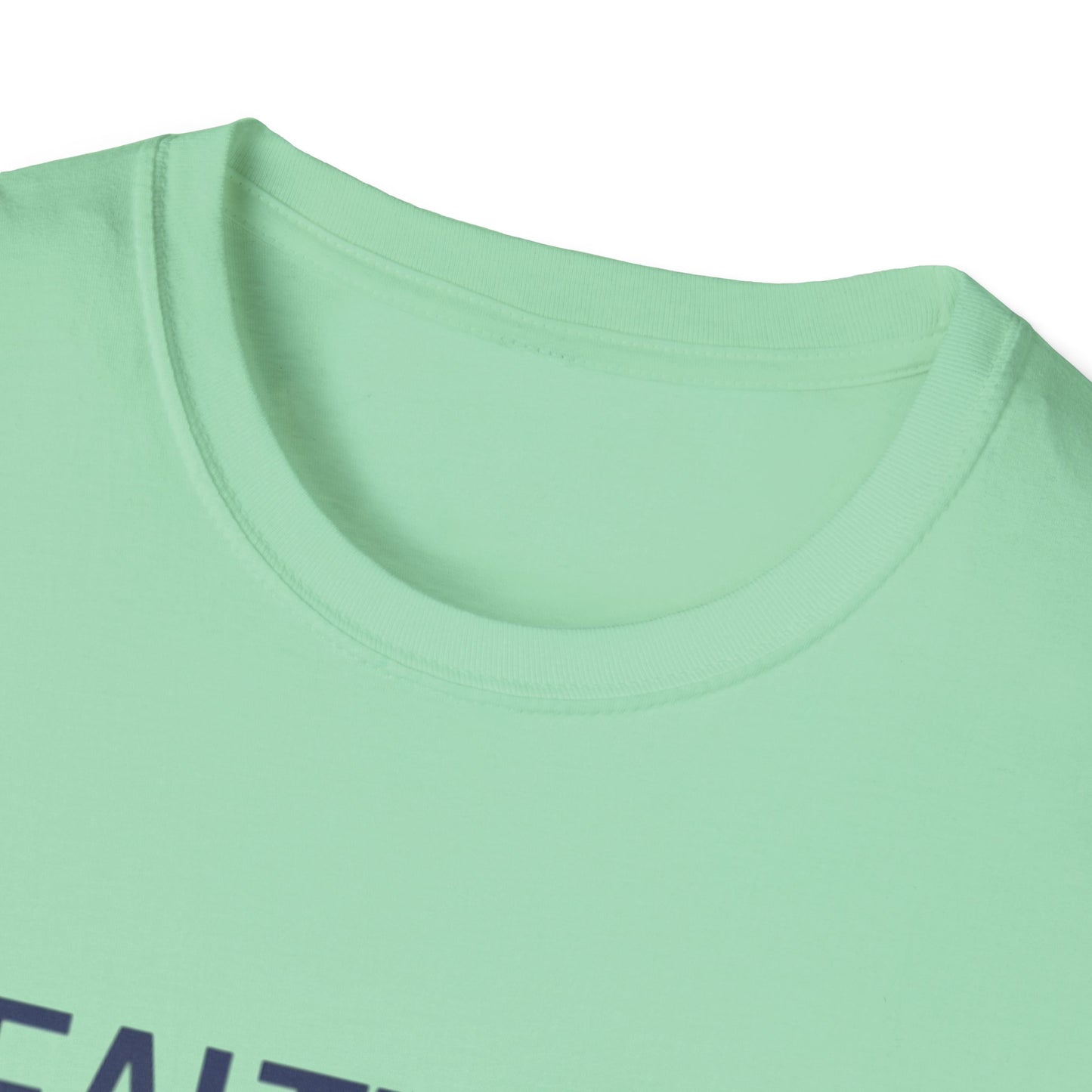 Healthcare Hair Don't Care Unisex Softstyle T-Shirt | Fun Casual Tee for Healthcare Workers